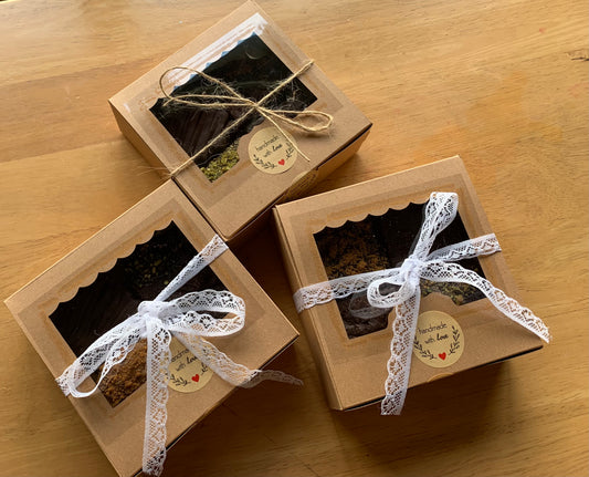 Mixed Vegan Brownies (4-Pack)