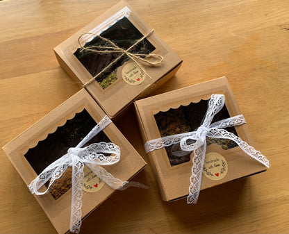 Mixed Vegan Brownies (4-Pack)