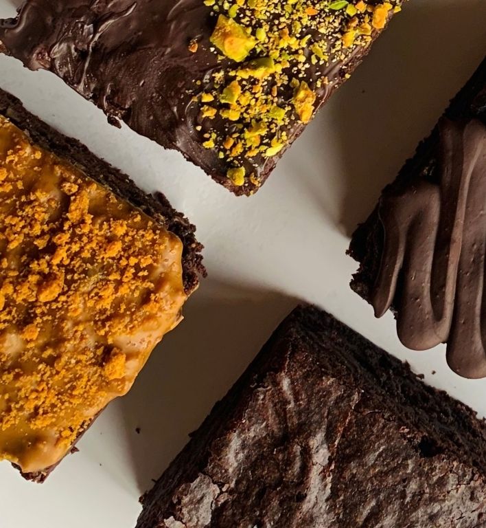 Mixed Vegan Brownies (4-Pack)