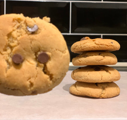 Vegan Chocolate Chip Cookies(6 Cookies)